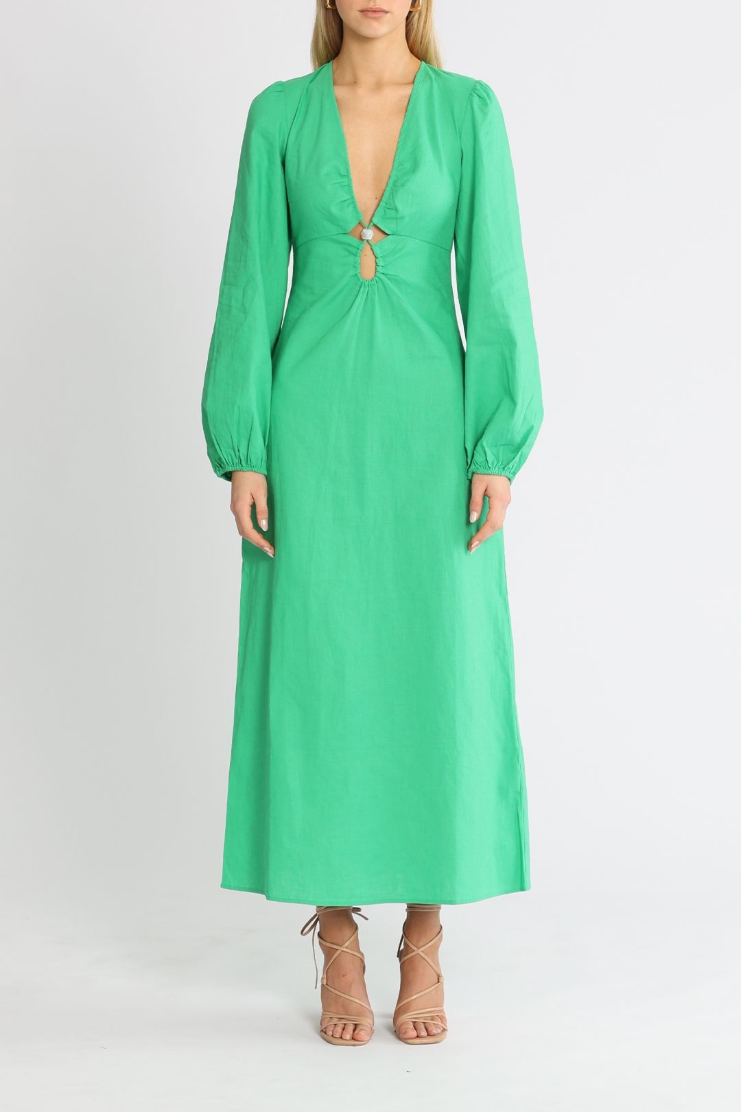 Suboo Elodie Keyhole Maxi Dress