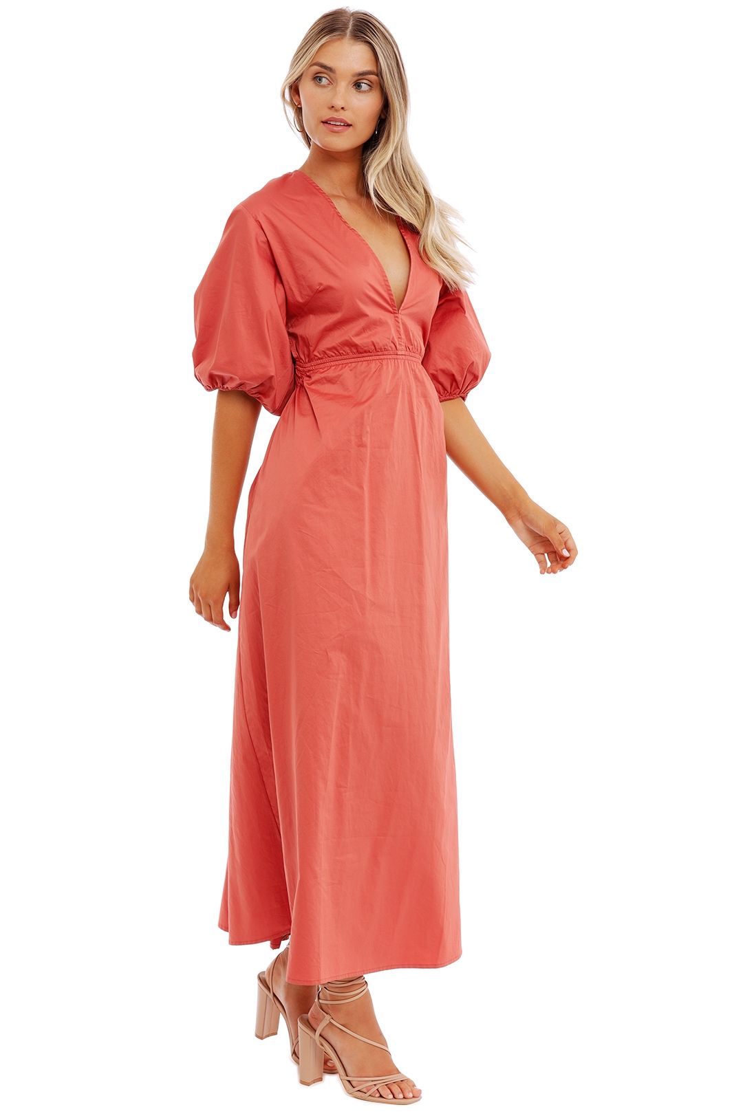 Hire Rosanna Backless Dress in Wine | Suboo | GlamCorner