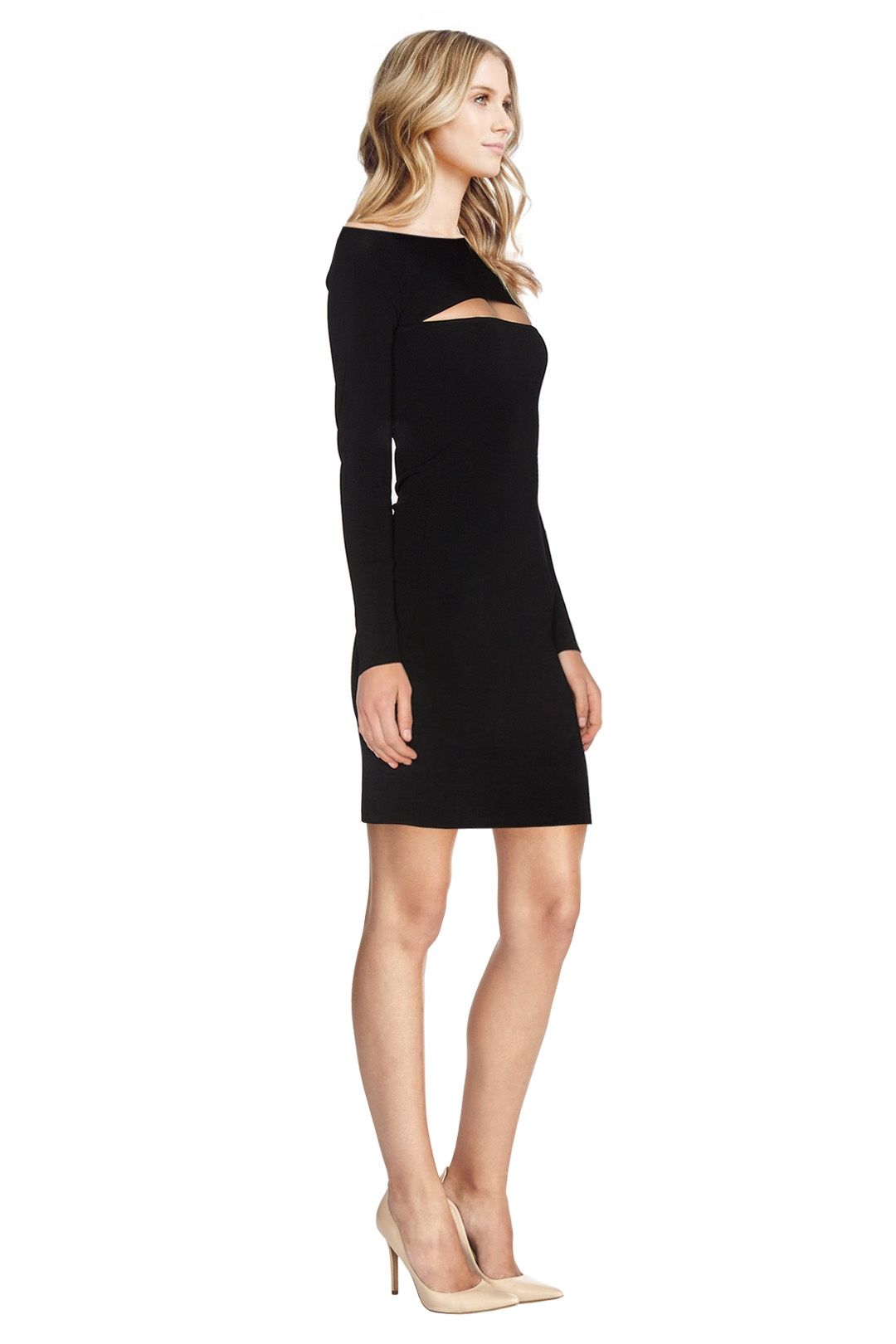 Needle Knit Long Sleeve Dress by Alexander Wang for Hire