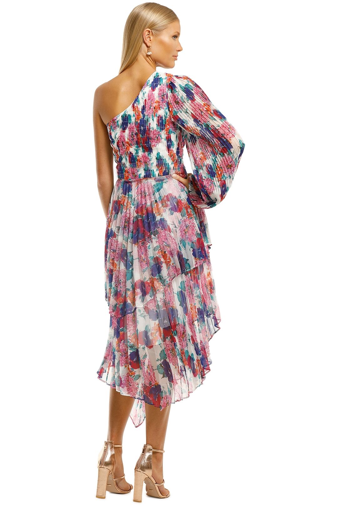 Always You Midi Dress in Floral Fantasia Print by Talulah for Hire