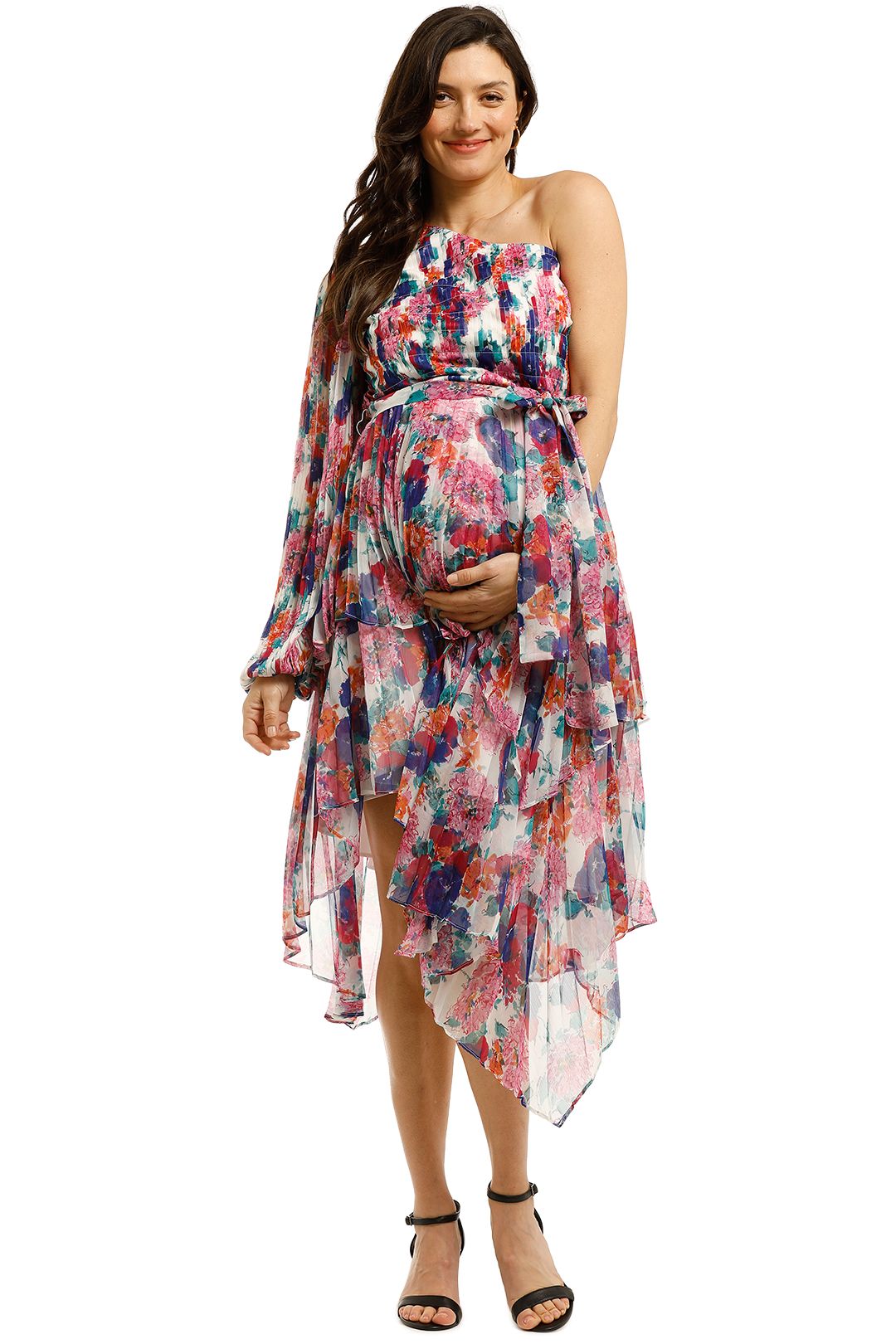 You Midi Dress in Floral Fantasia Print 