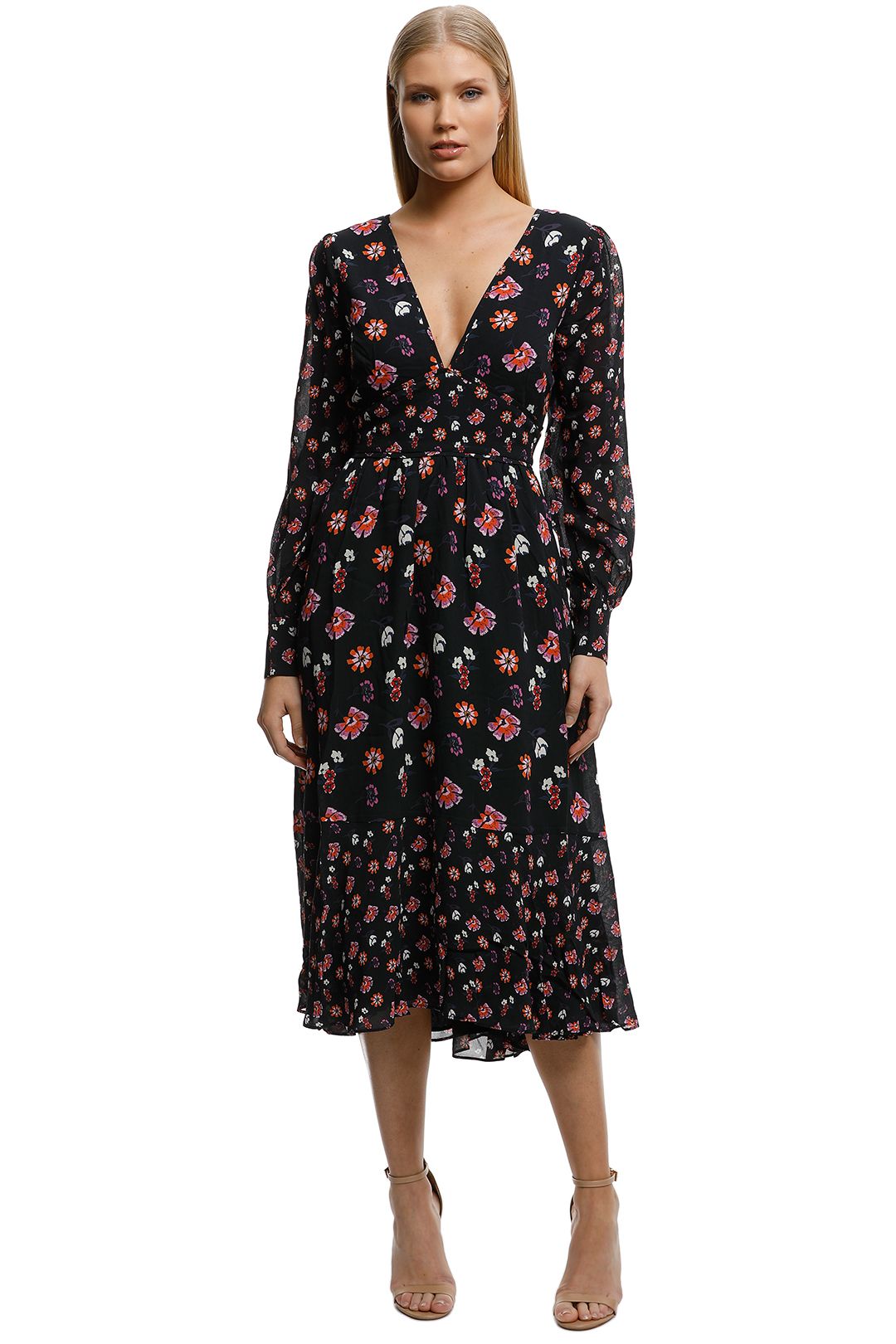 talulah vienna midi dress