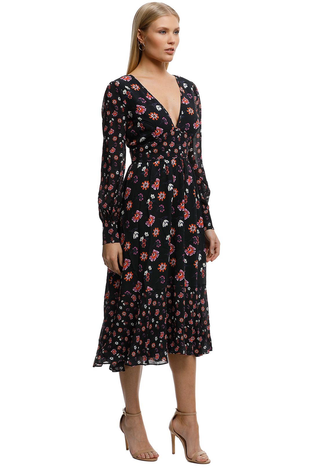 talulah vienna midi dress