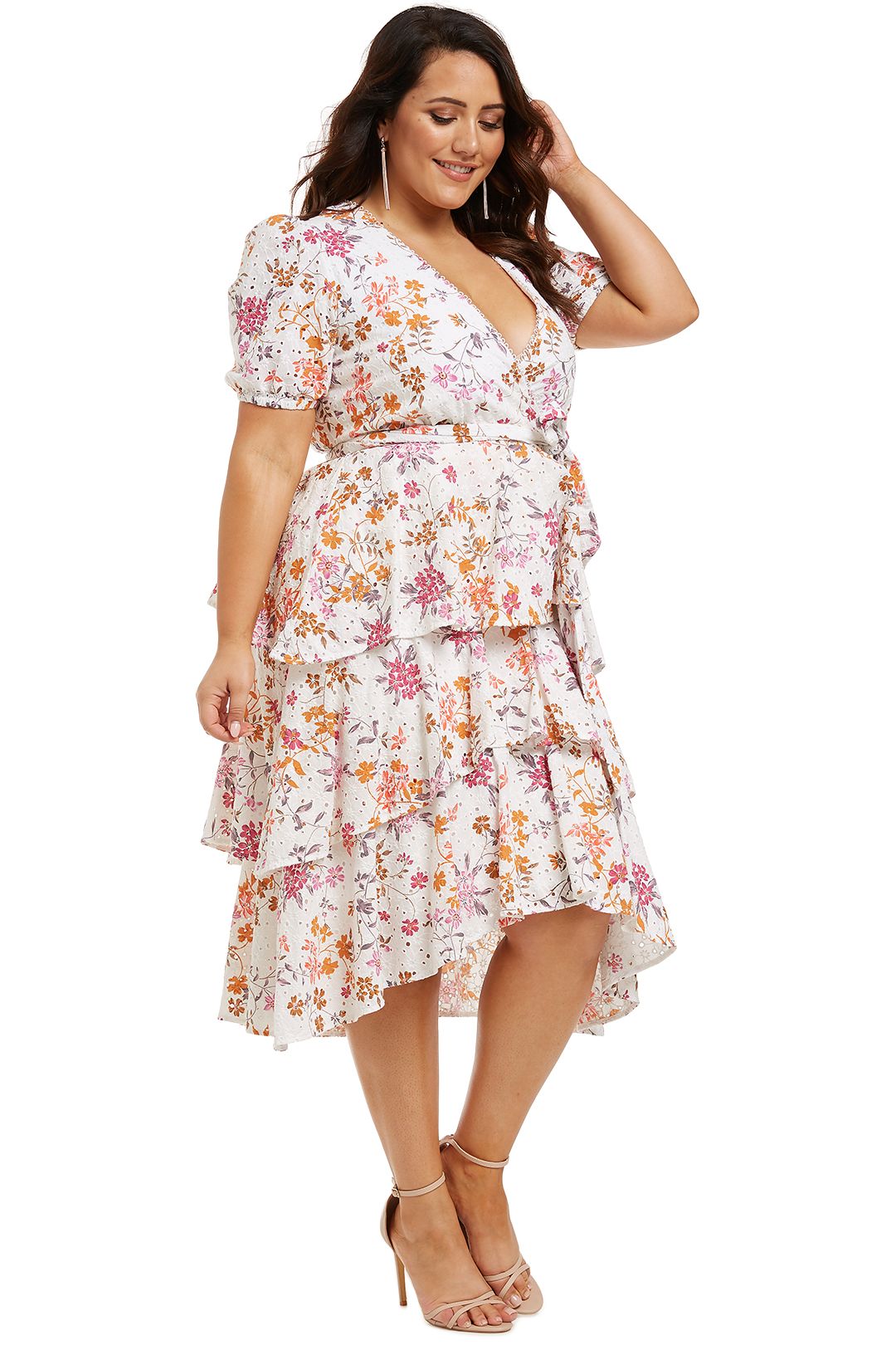 Jasmine Vines Midi Dress By Talulah For Hire Glamcorner