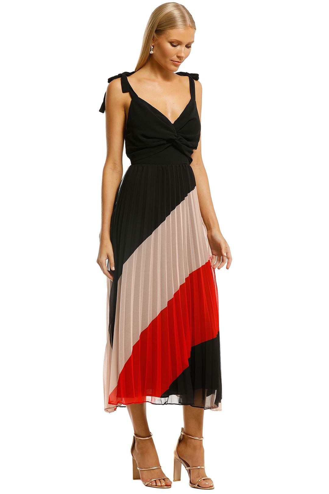 Talulah-Speechless-Midi-Dress-Dusk-Stripe-Side