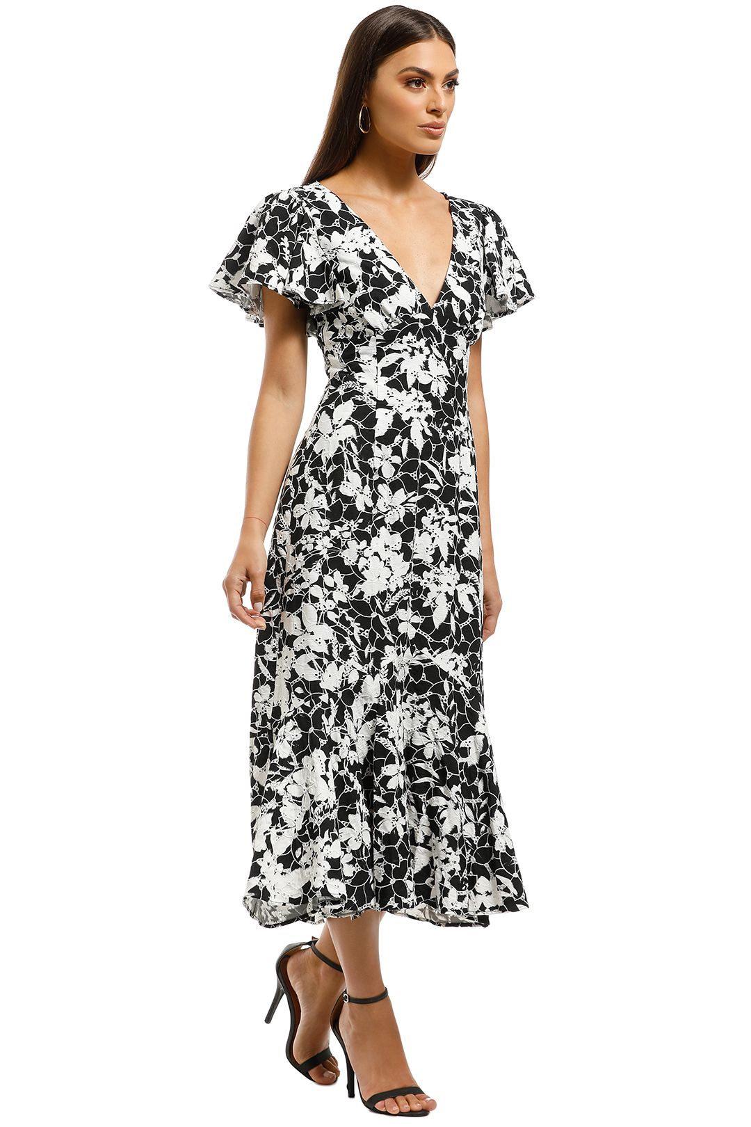 black off the shoulder wedding guest dress A-Line Off The Shoulder Black Empire Waist Wedding Guest Dress, Black / XL