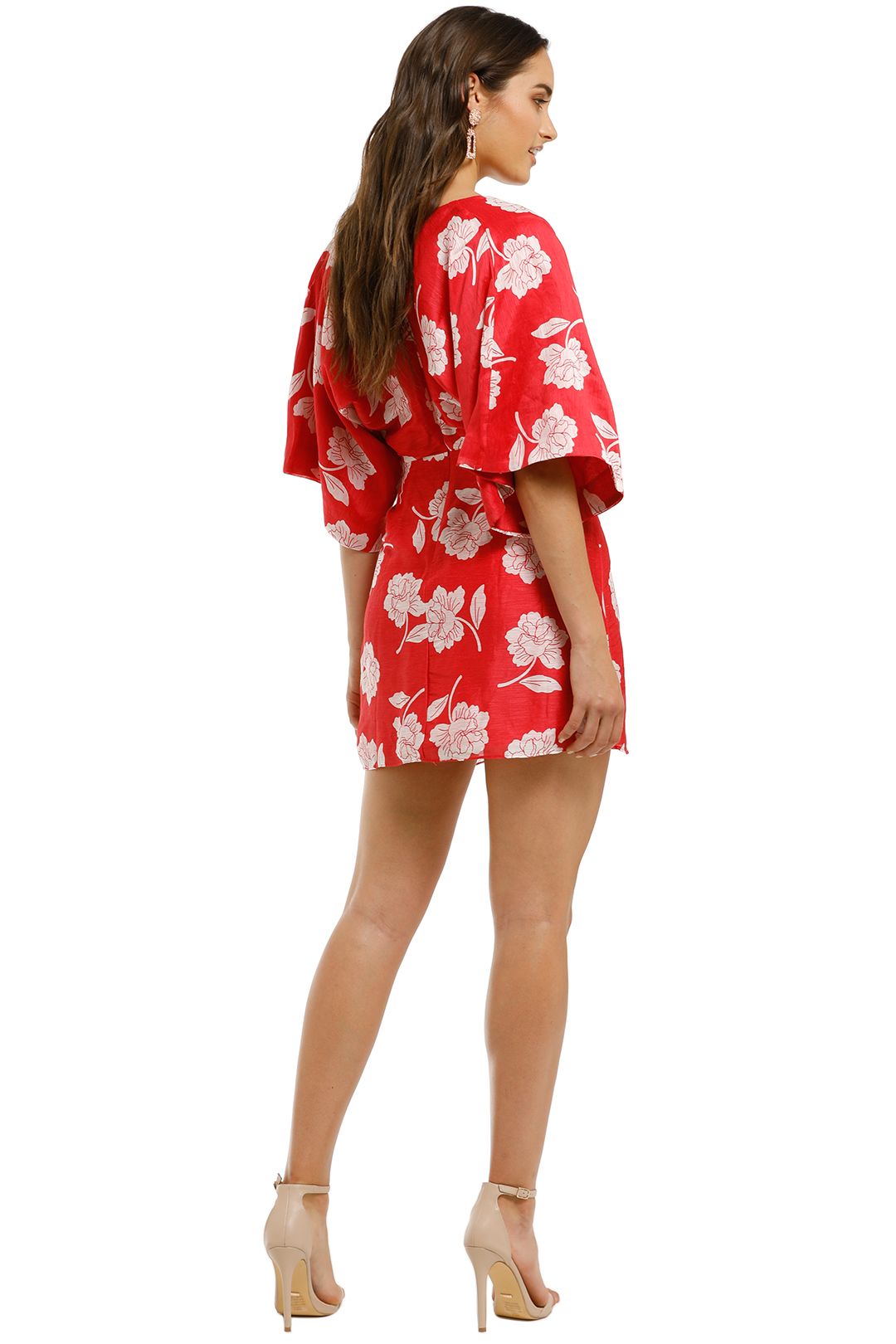 wild poppy mini dress