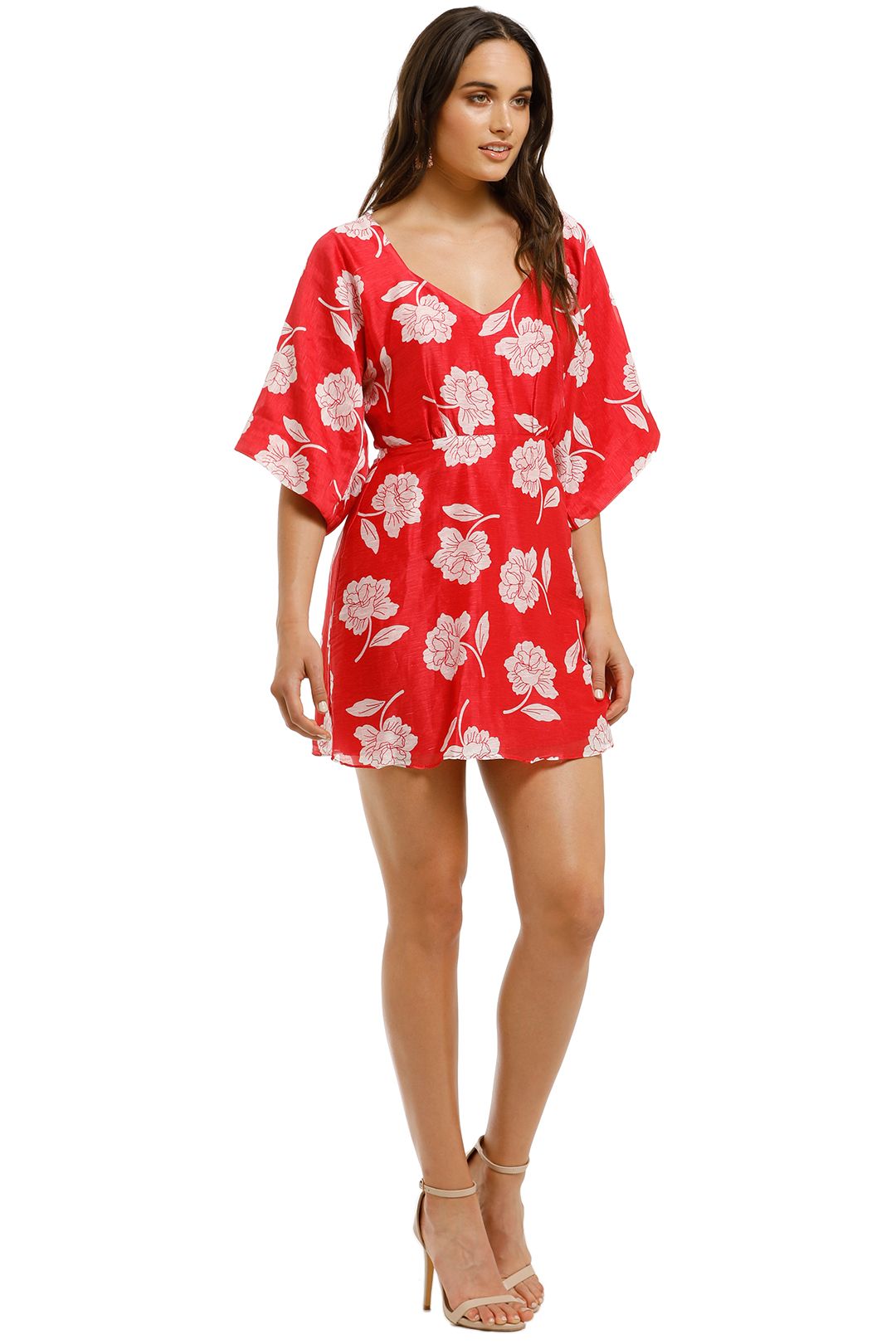 Wild Poppy Mini Dress in Yayoi Floral by Talulah for Rent GlamCorner