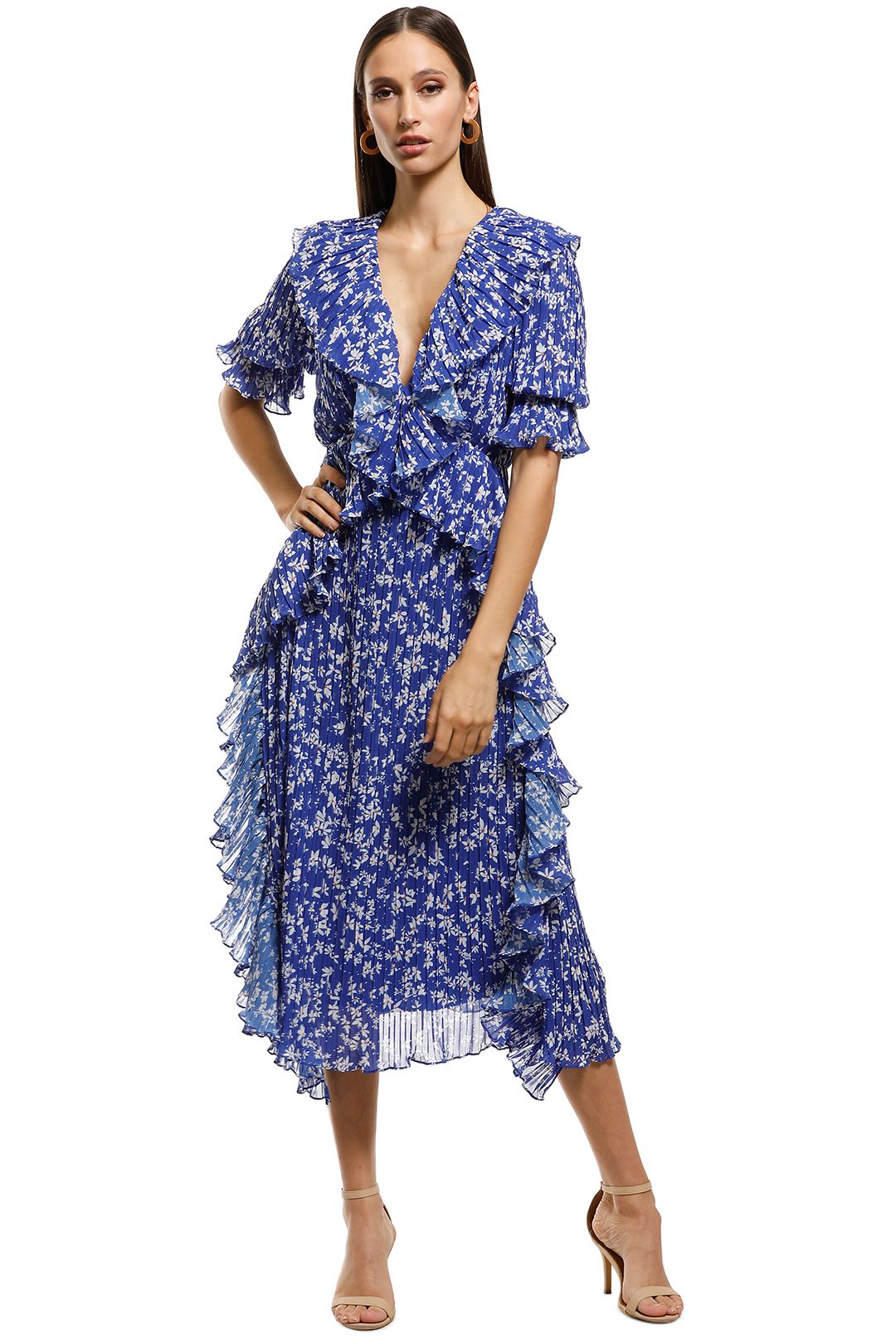 Talulah superbloom shop midi dress