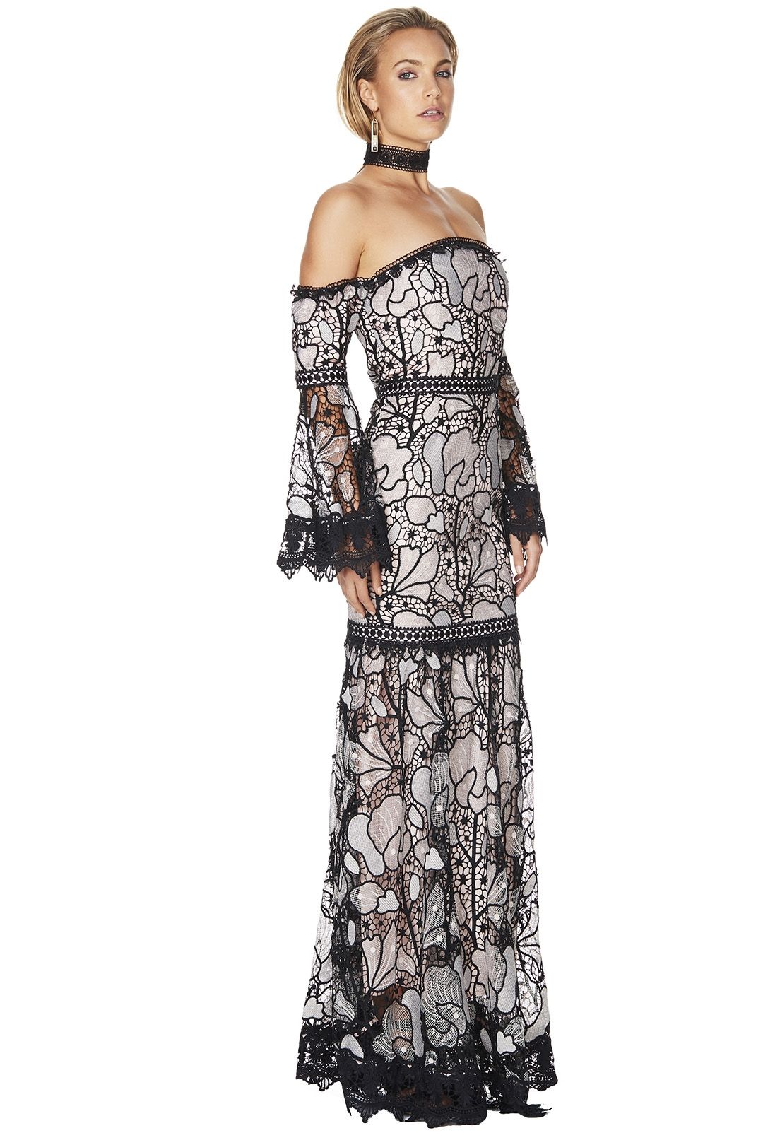 gown with stole