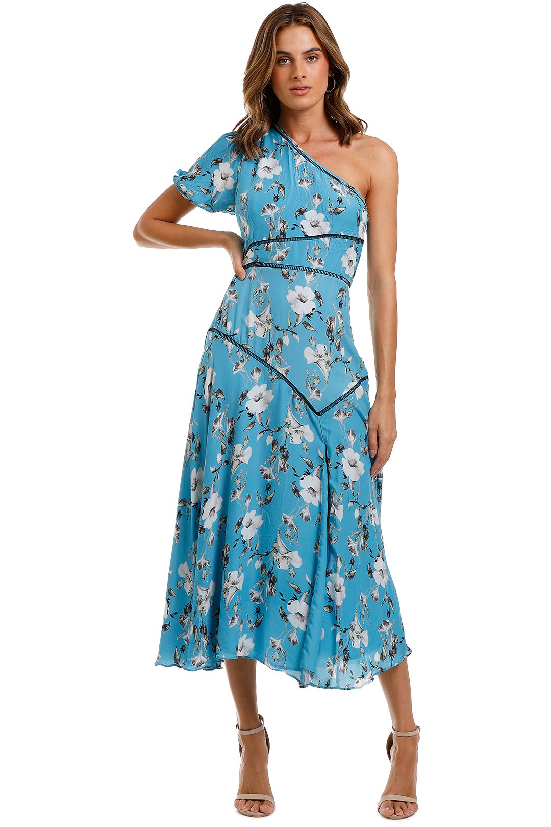 Coastal Riviera Midi Dress