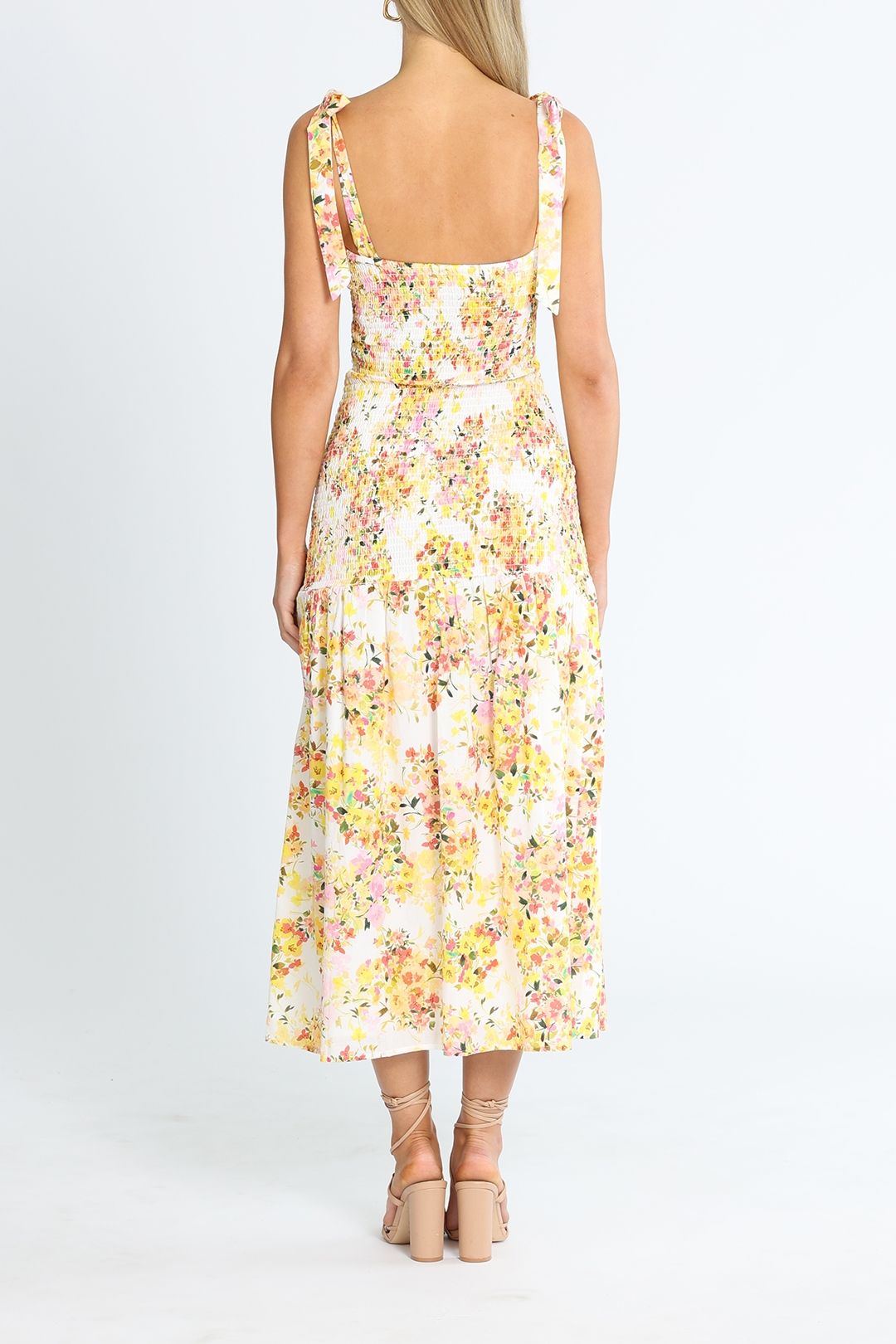 Hire Sienna Midi Dress in Floral Talulah GlamCorner