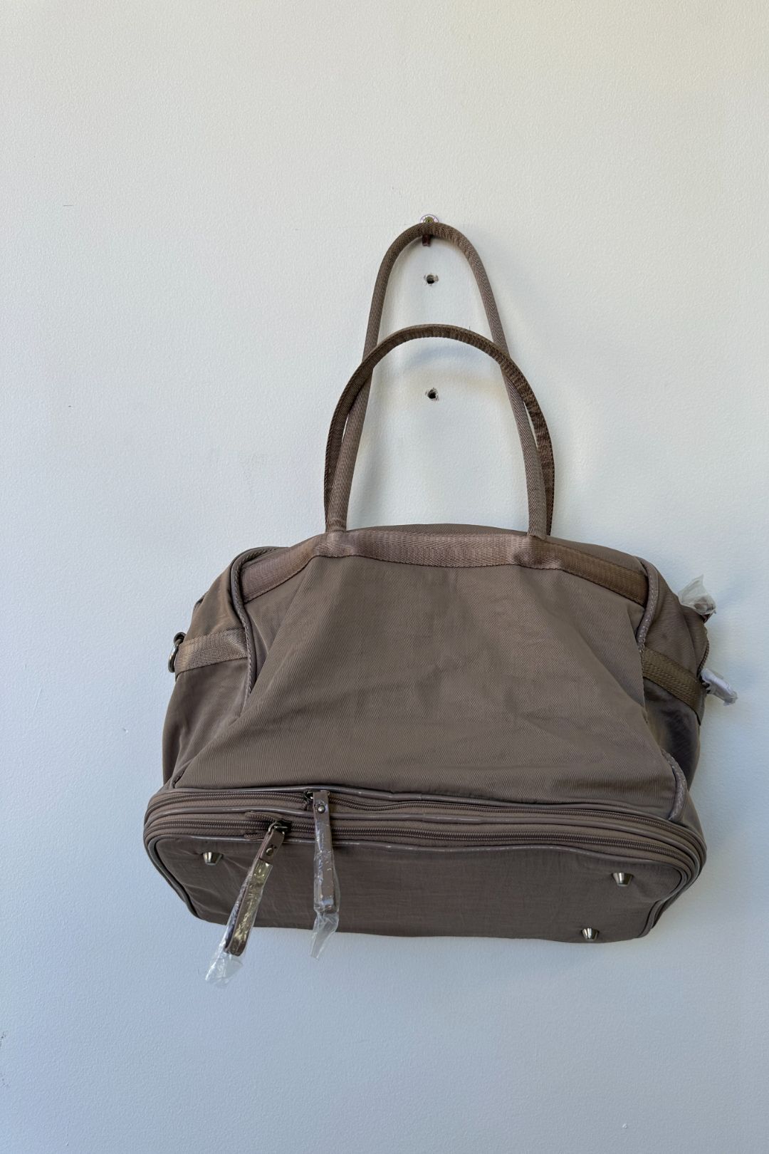 Buy Taupe Expandable Weekend Travel Bag Mimco GlamCorner