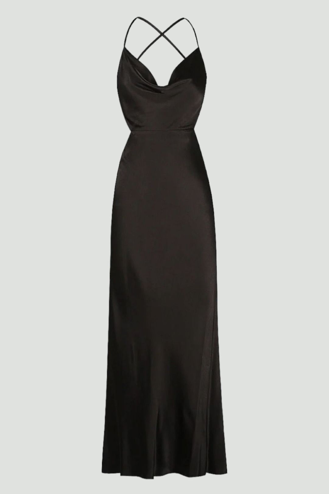 Meya Tie Dress Black main image 1