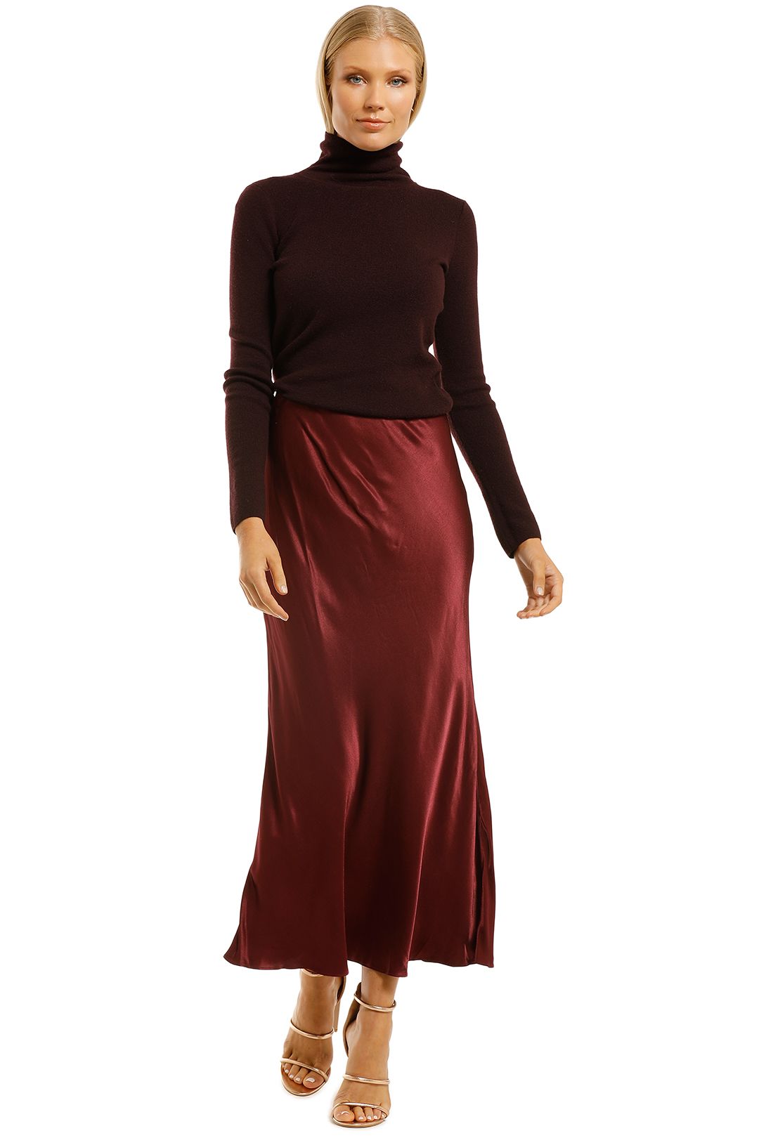 The-East-Order-Katia-Skirt-Wine-Front
