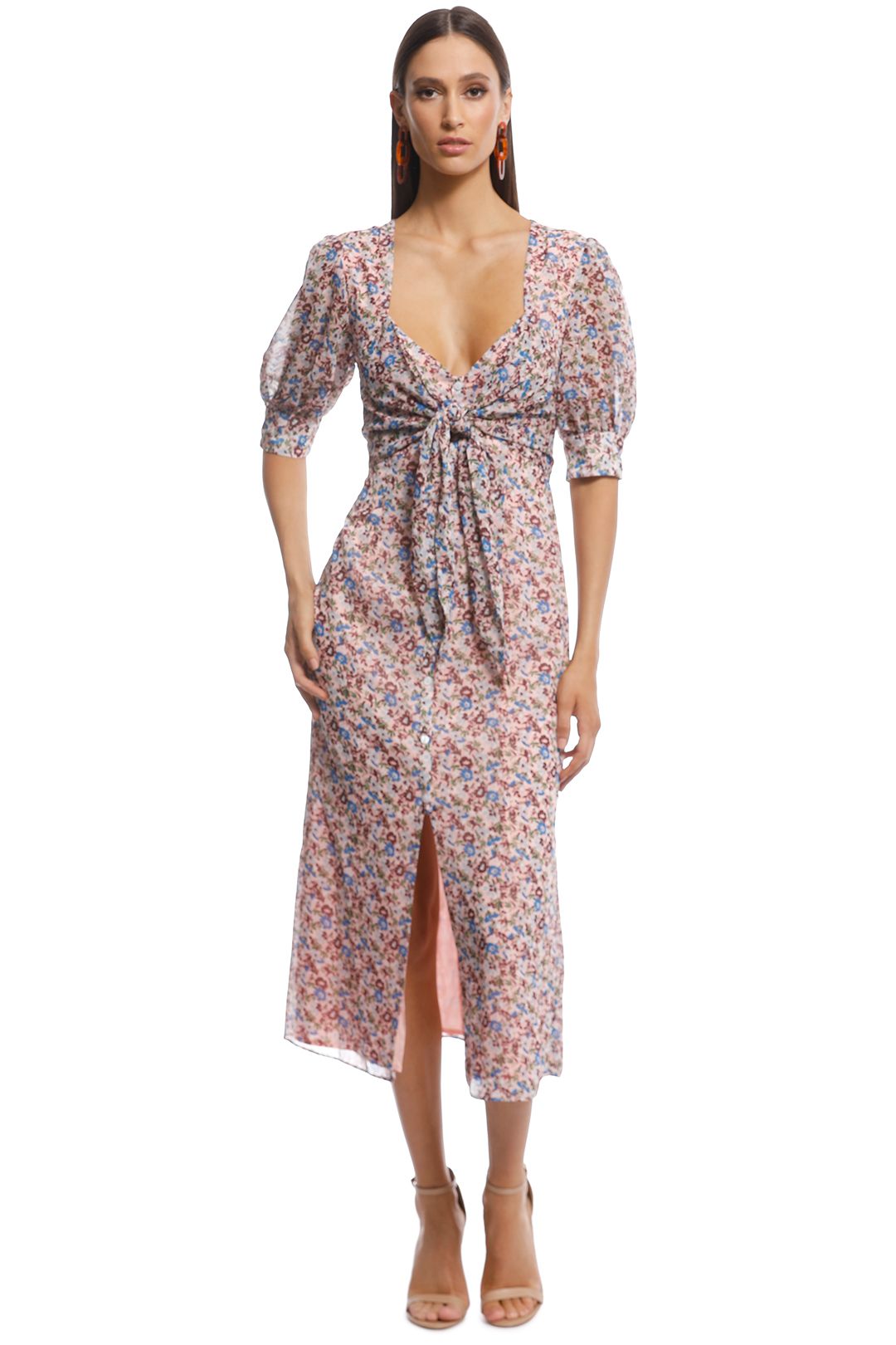 Sophie Midi Dress by The East Order for Rent | GlamCorner