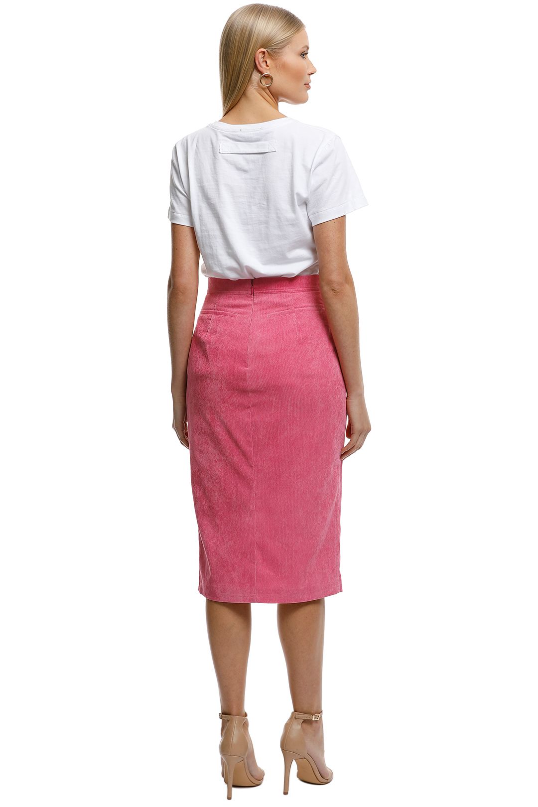 The East Order - Tarvi Skirt - Pink - Back