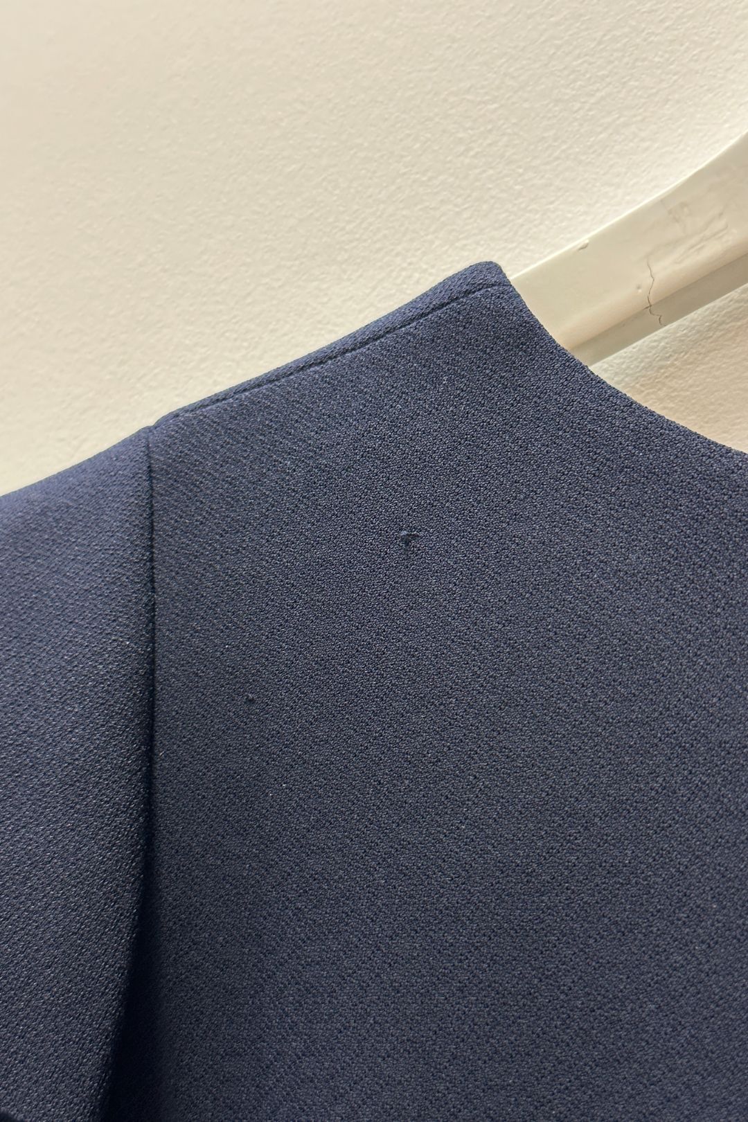 Anthea Crawford Thea Navy Crepe Dress