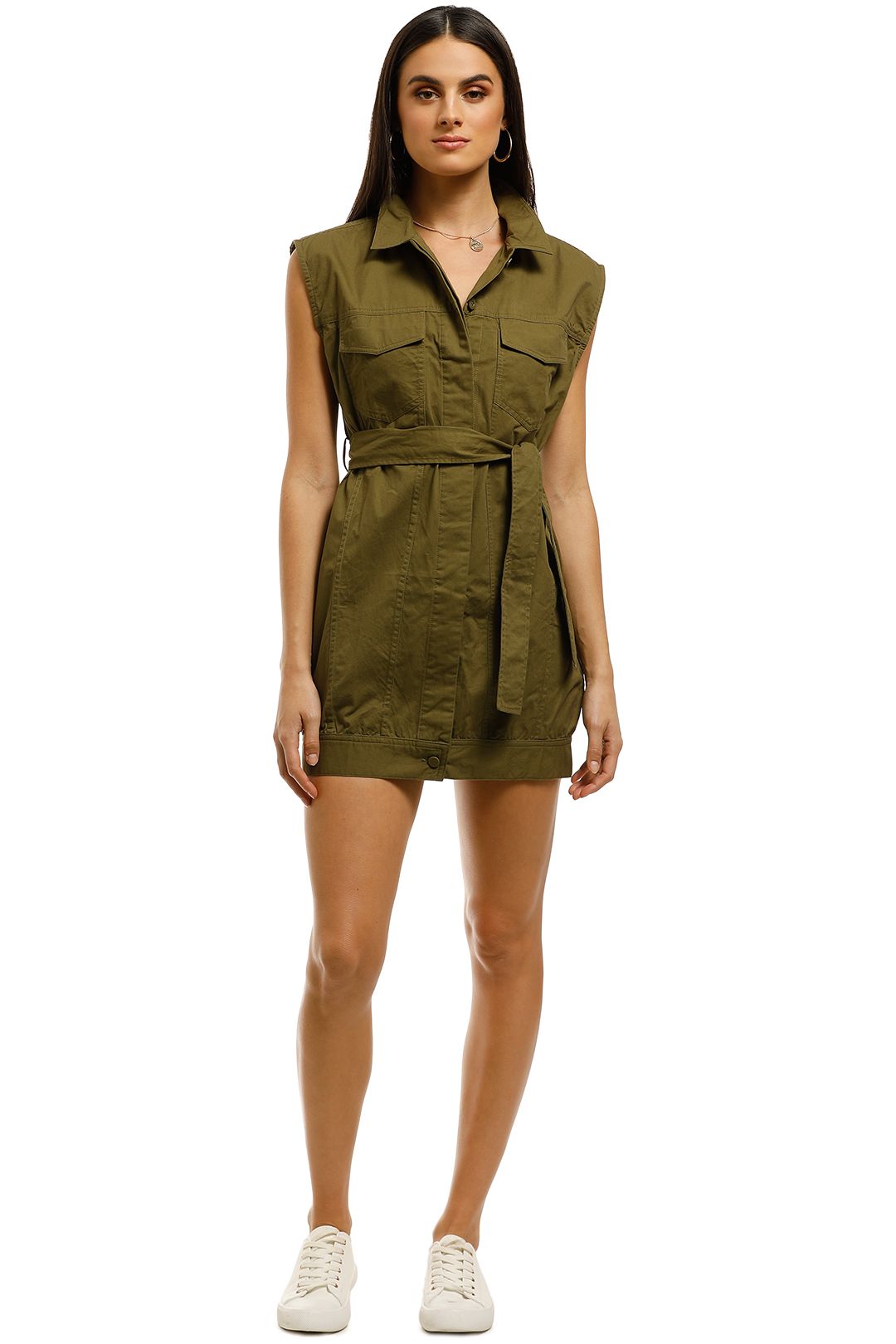 Pocket Shirt Dress by Third Form for 