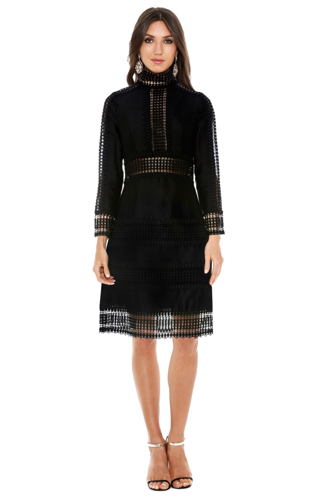Thurley - Salvadore Mini Dress - Black - Front