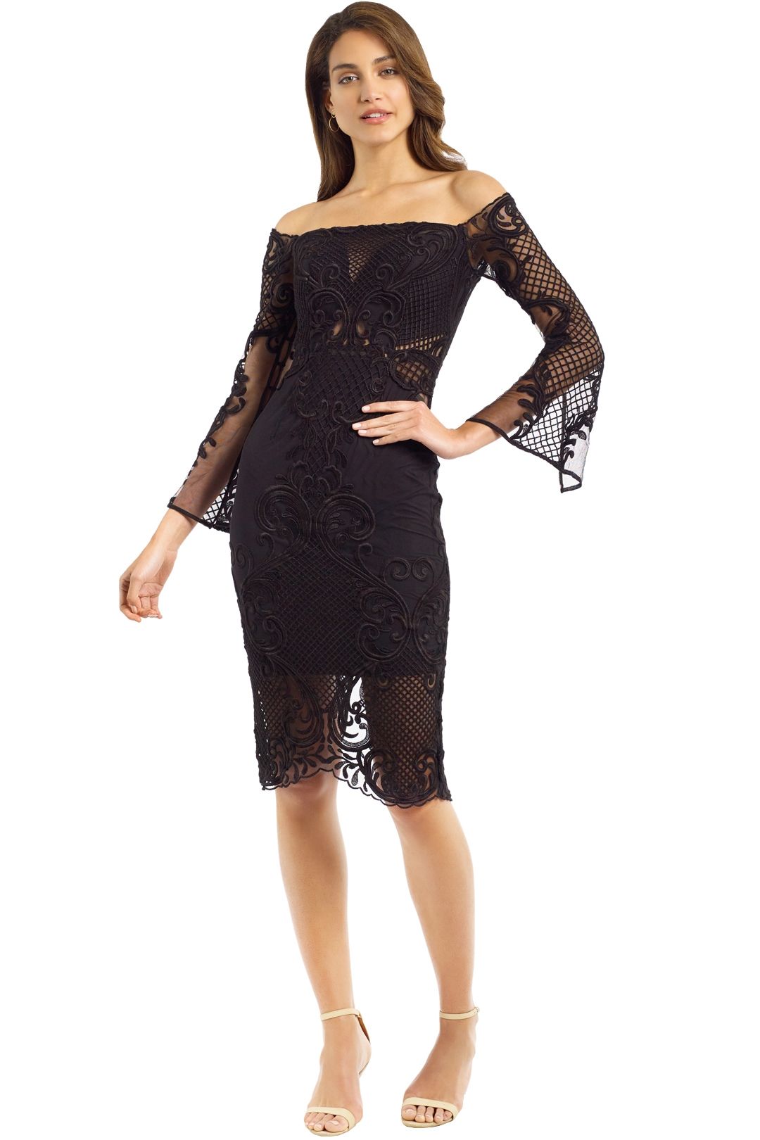 Scarborough Fair Dress in Black by 