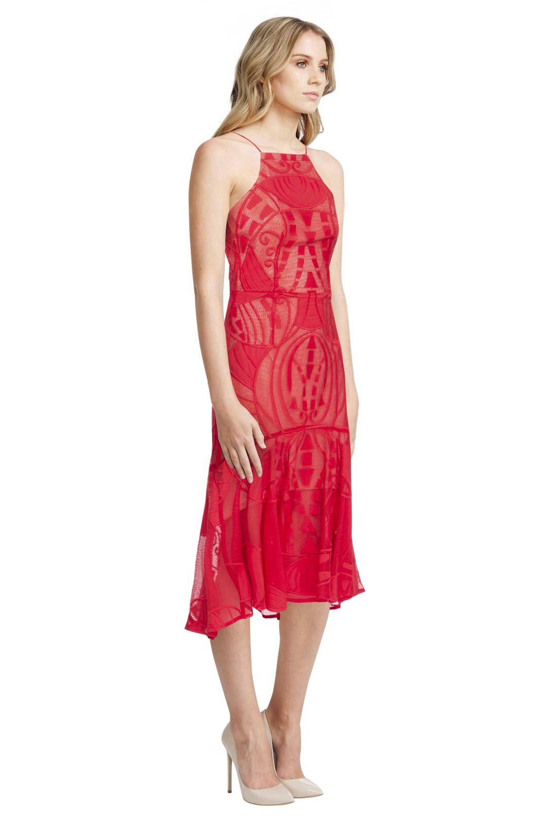 Thurley - Red Tabitha Dress for Hire | GlamCorner