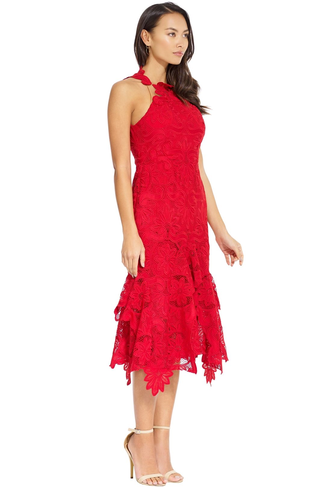 for love and lemons nicola midi dress