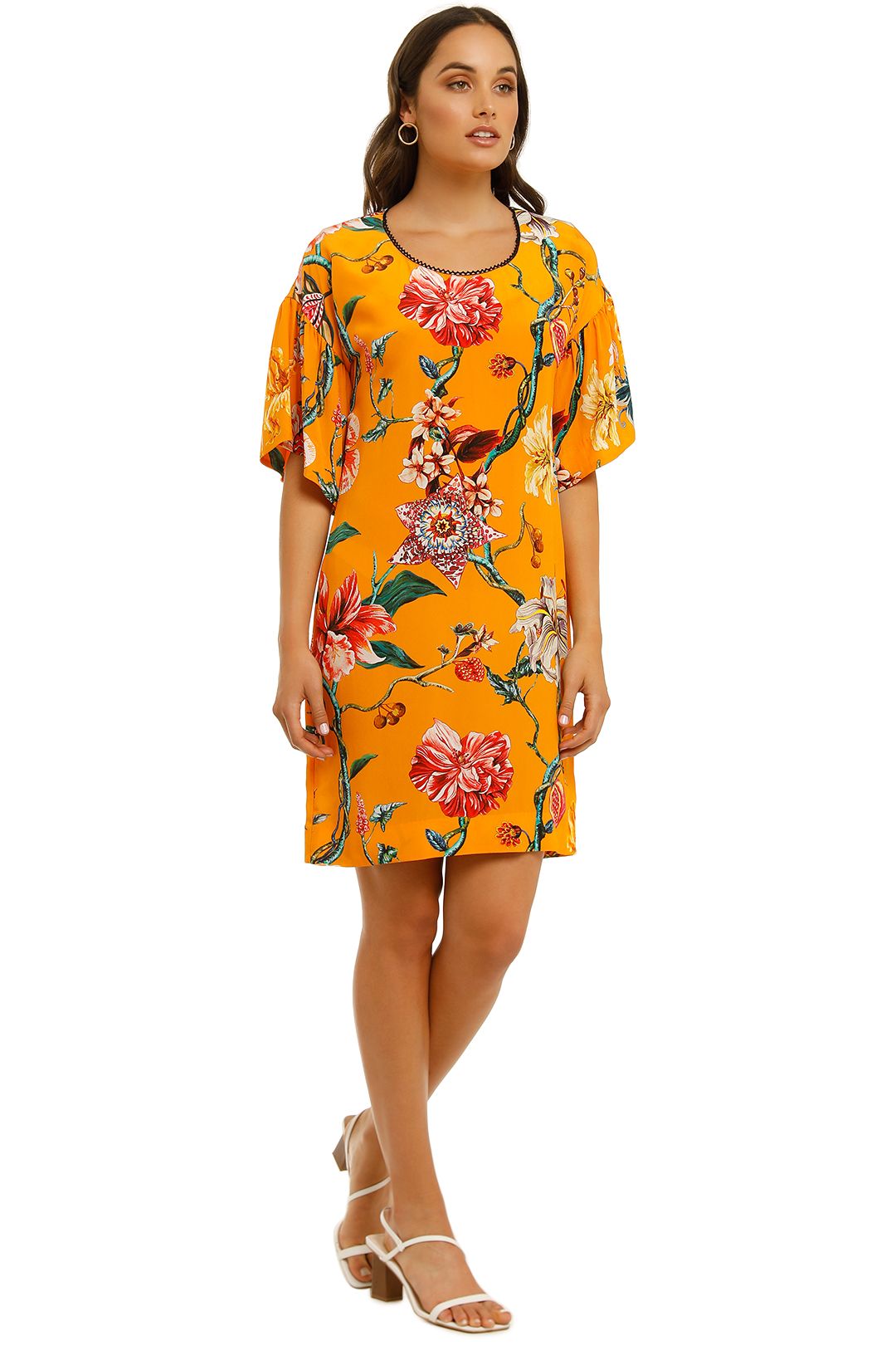 Trelise-Cooper-Nice-To-Sweet-You Tunic-Mango-Floral-Side