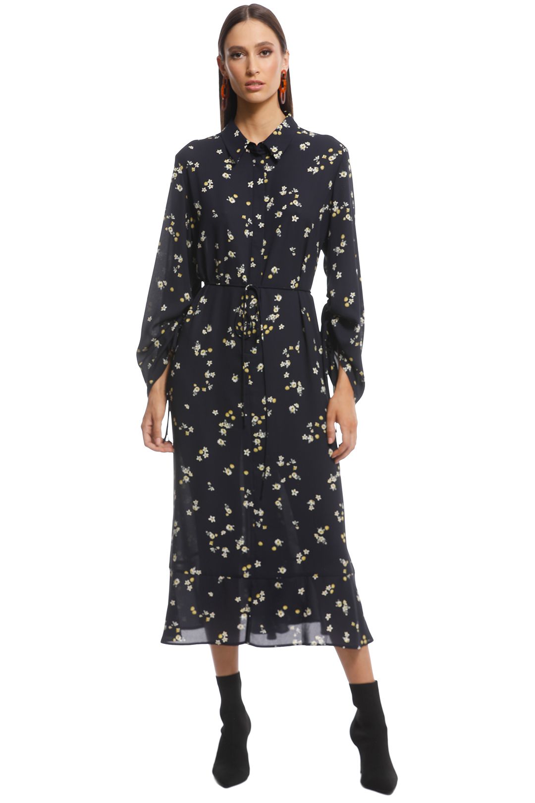 dainty floral dress