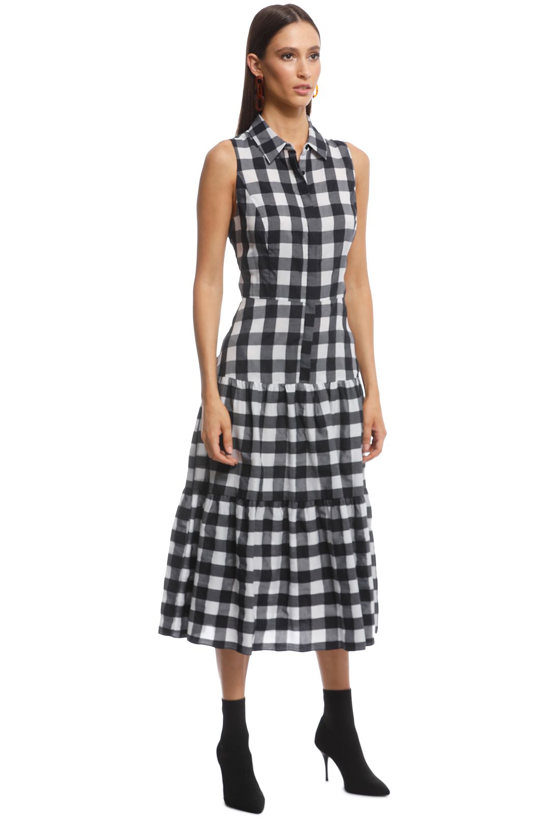 checked gingham dress