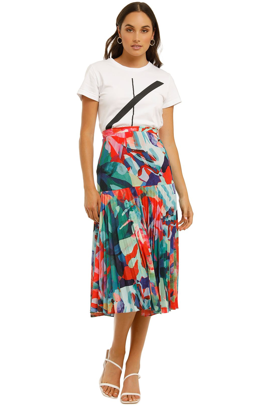 Vestire-Miami-Nights-Midi-Skirt-Miami-Print-Front