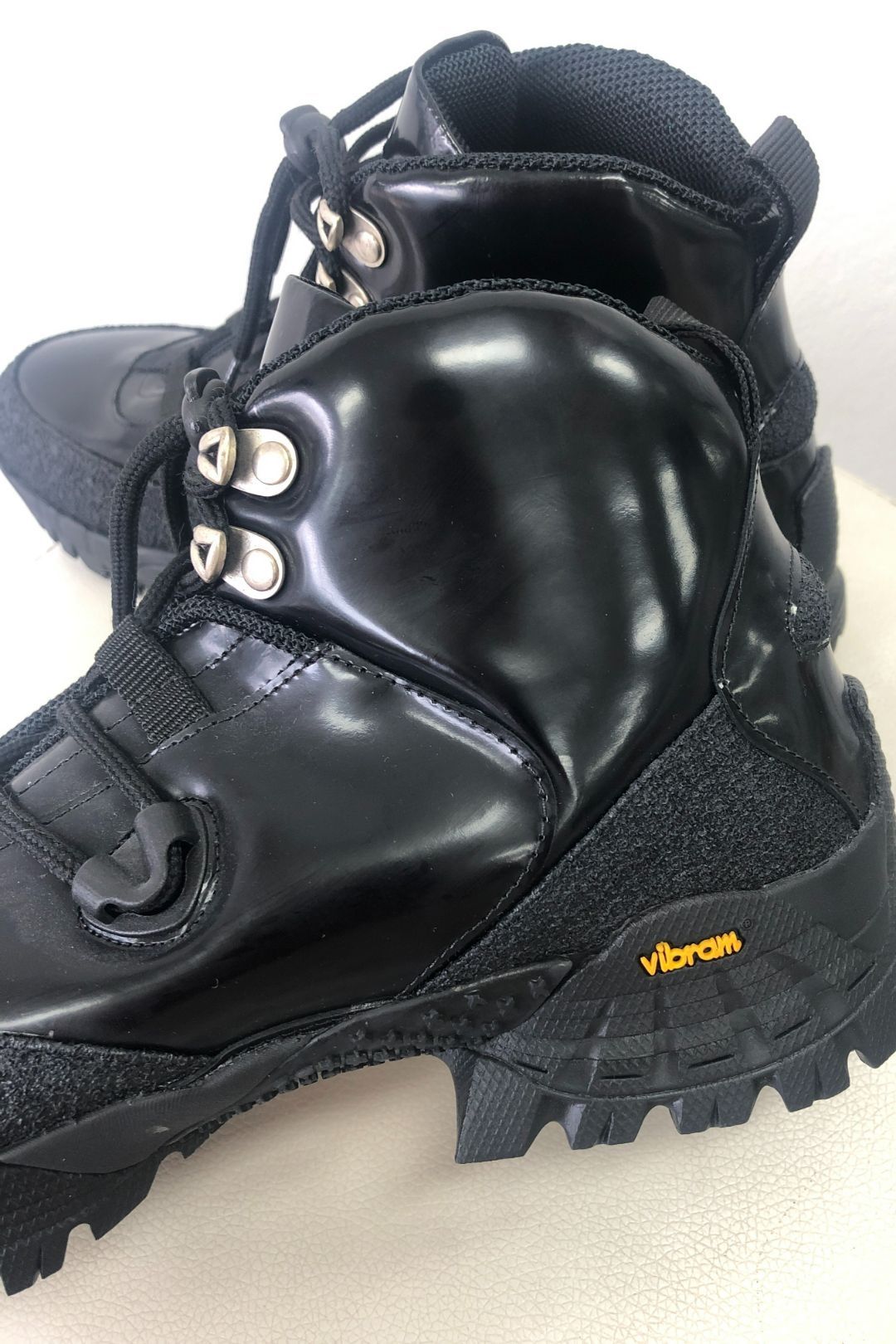 Buy Vibram Black Lace Up Boots 1017 ALYX 9SM GlamCorner