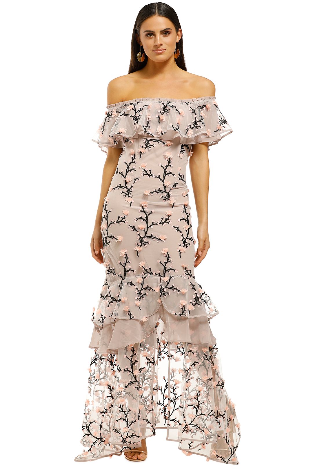 Charlotte Off Shoulder Dress - Rosebud by We Are Kindred for Hire