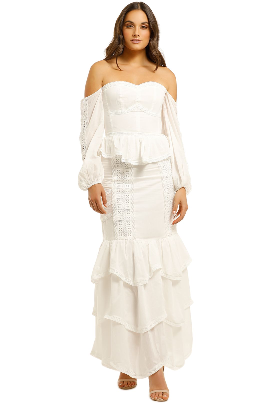 We-Are-Kindred-Sorrento-Bustier-Top-and-Skirt-Set-Ivory-Side
