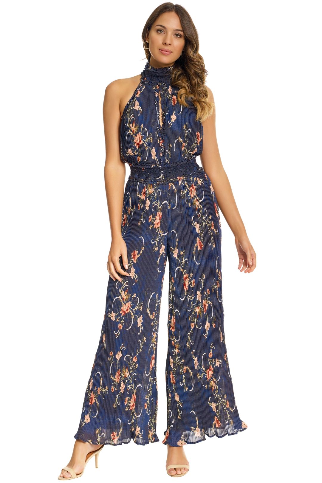 Adele Pleated Jumpsuit by We Are Kindred for Hire