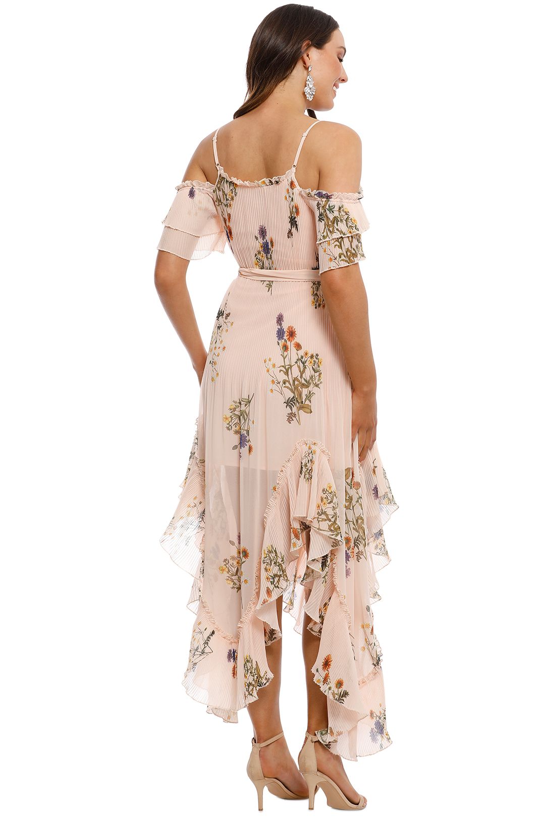 We Are Kindred - Country Field Maxi Dress - Blush - Back