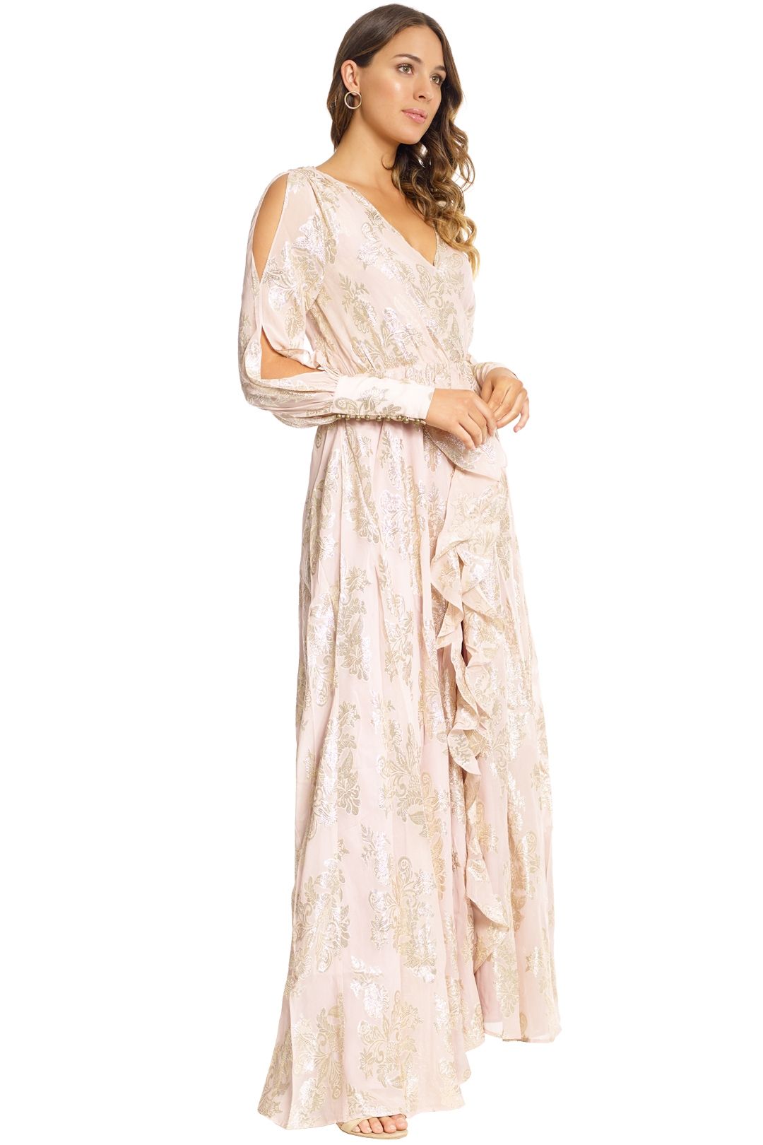 Lotus Maxi Dress in Blush by We Are Kindred for Rent