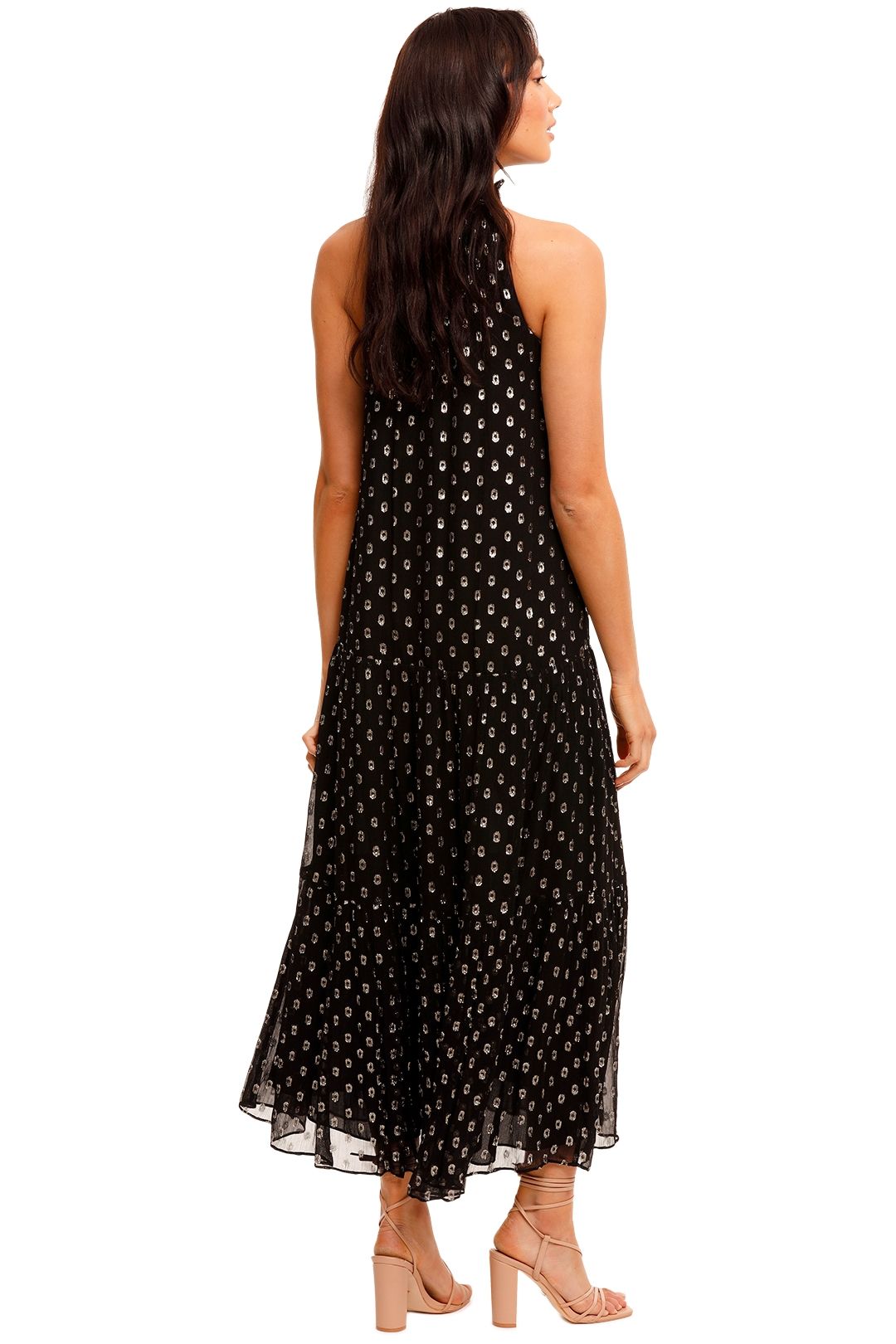 Metallic Dobby Trapeze Dress | Whistles 