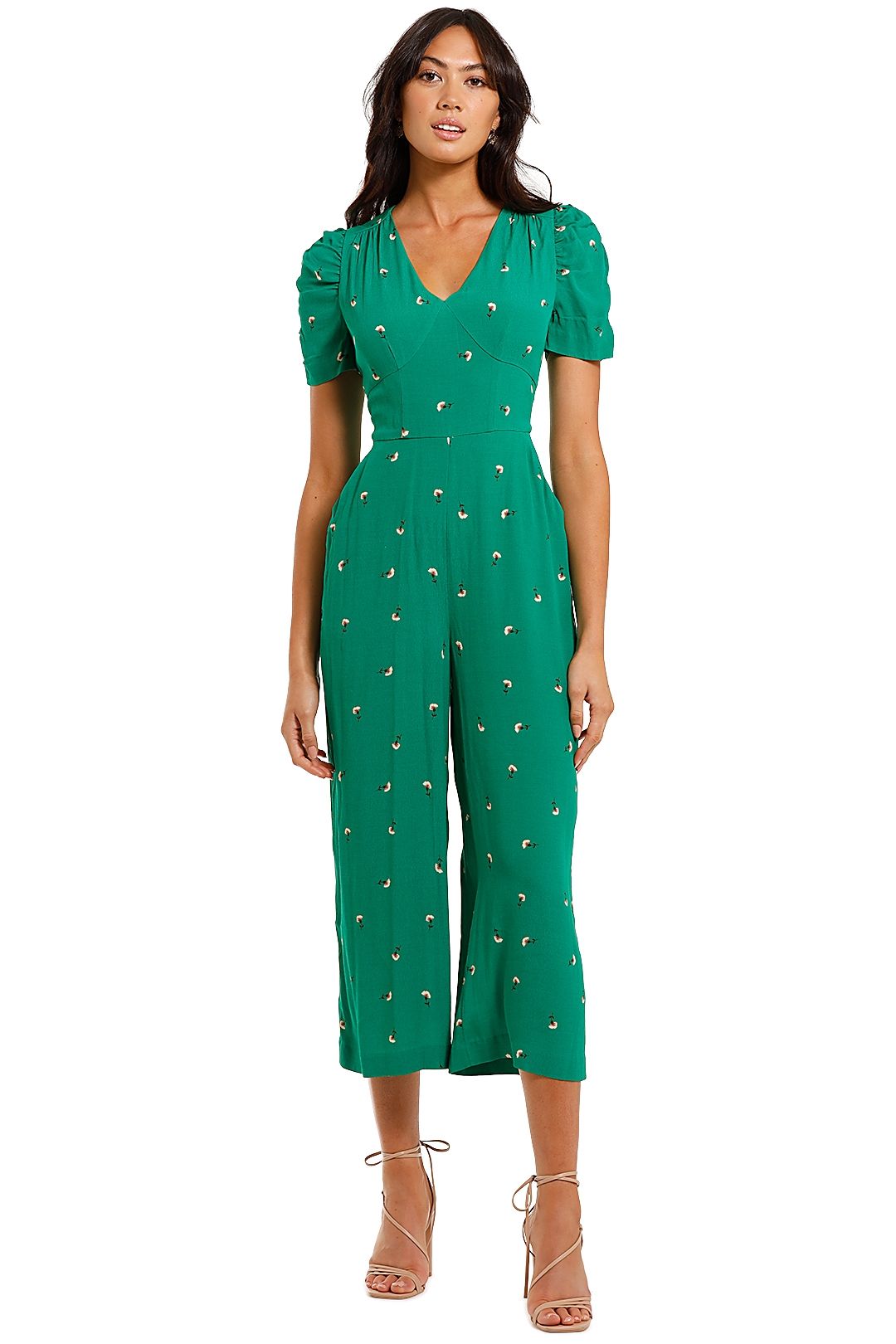 Hire Romantic Floral Print Jumpsuit Whistles GlamCorner