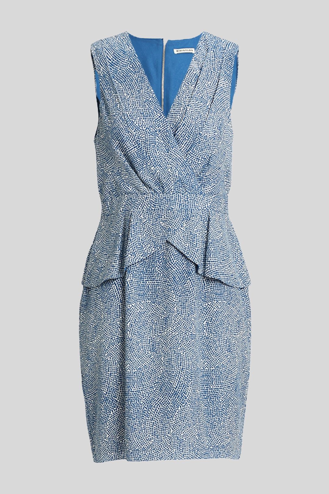 Whistles - Silk Dress with Peplum