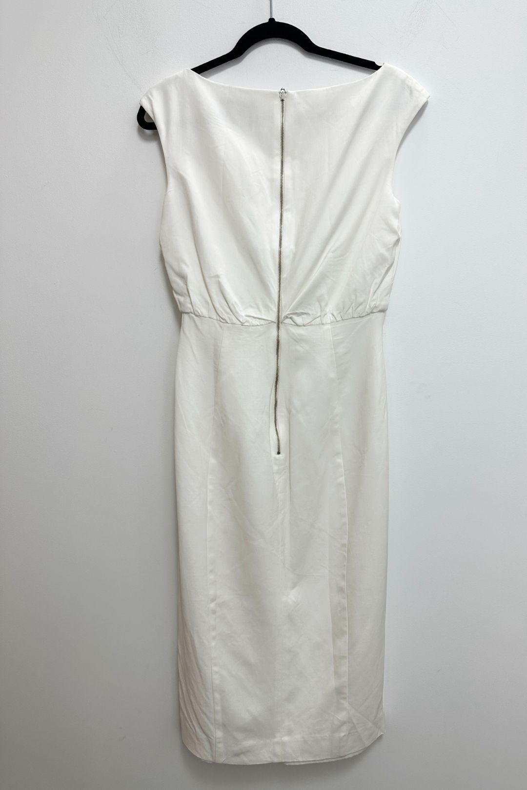 White Midi Pencil Dress