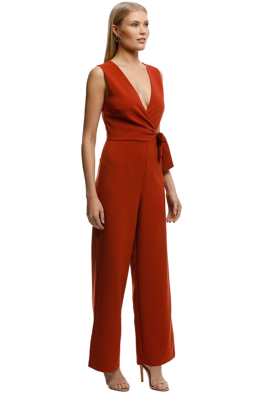 jumpsuit rust