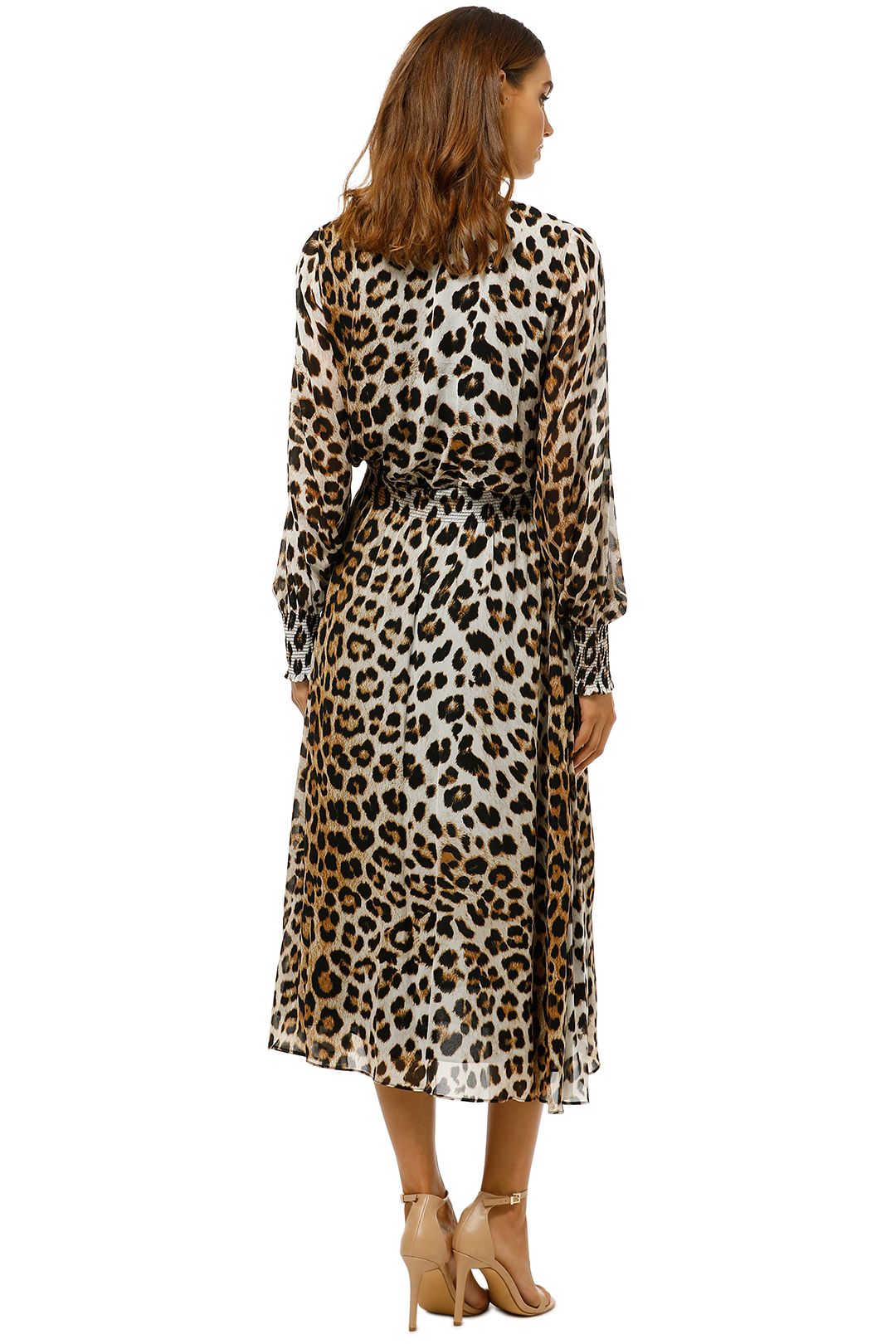 witchery leopard dress