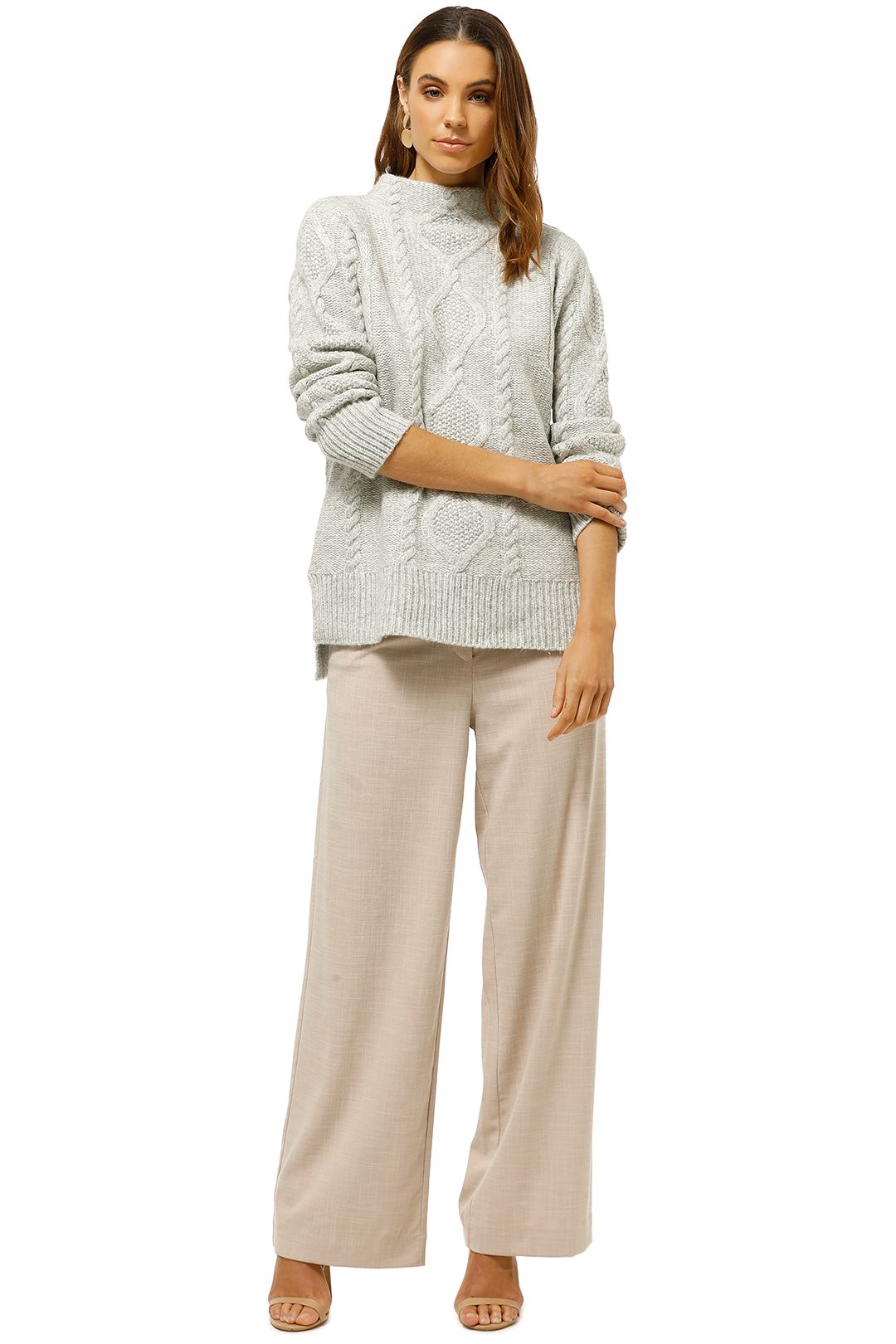 witchery cable knit jumper