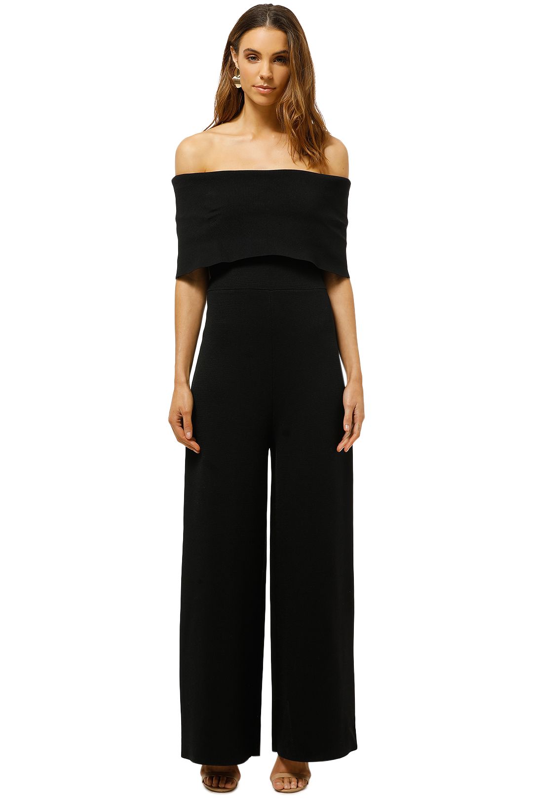 Fold Over Knit Jumpsuit by Witchery for Hire