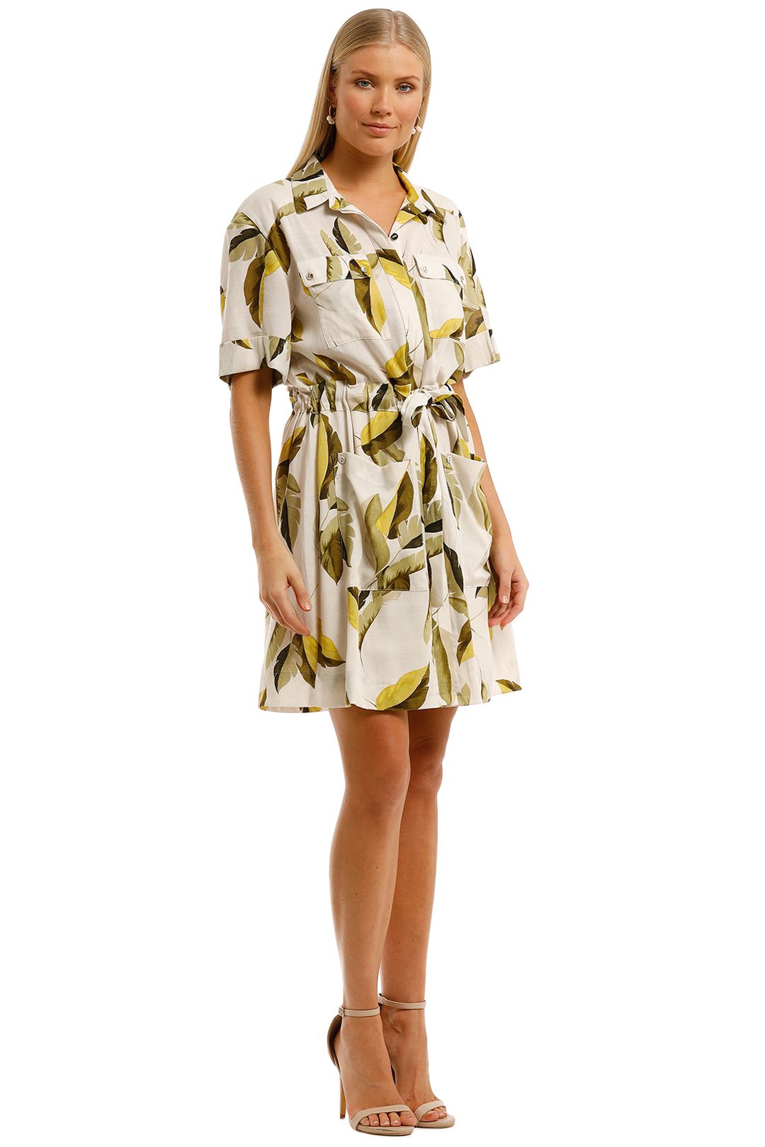 Printed Shirt Dress by Witchery for Hire | GlamCorner