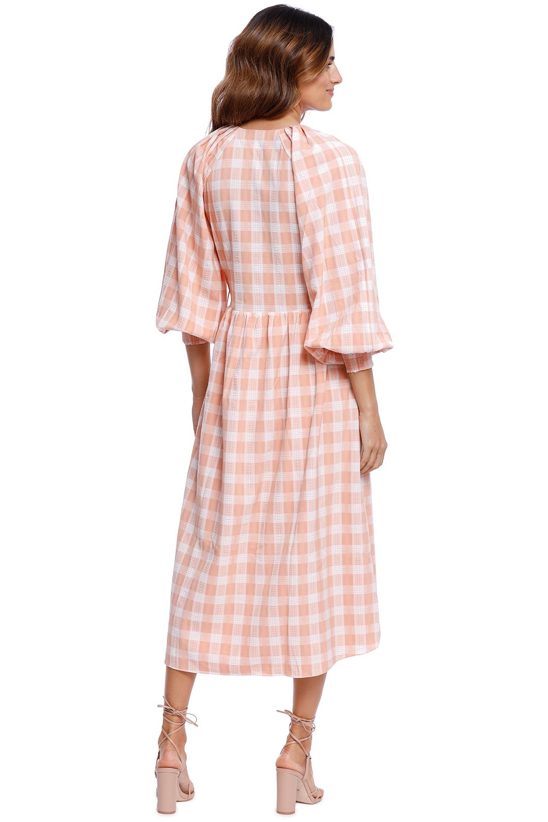 Witchery Check Shoulder Shirt Dress Relaxed fit