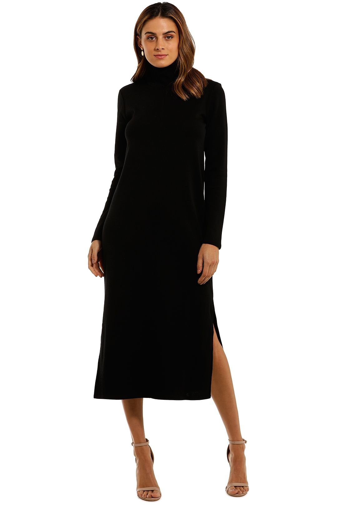 witchery jersey ribbed dress