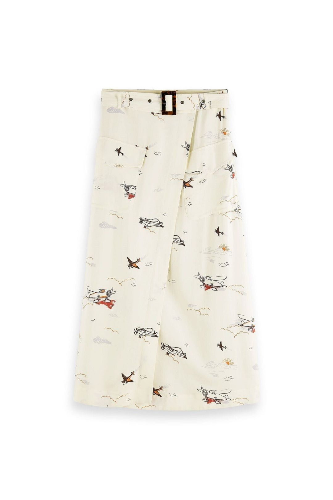 Scotch & Soda Wrapover Cargo Skirt