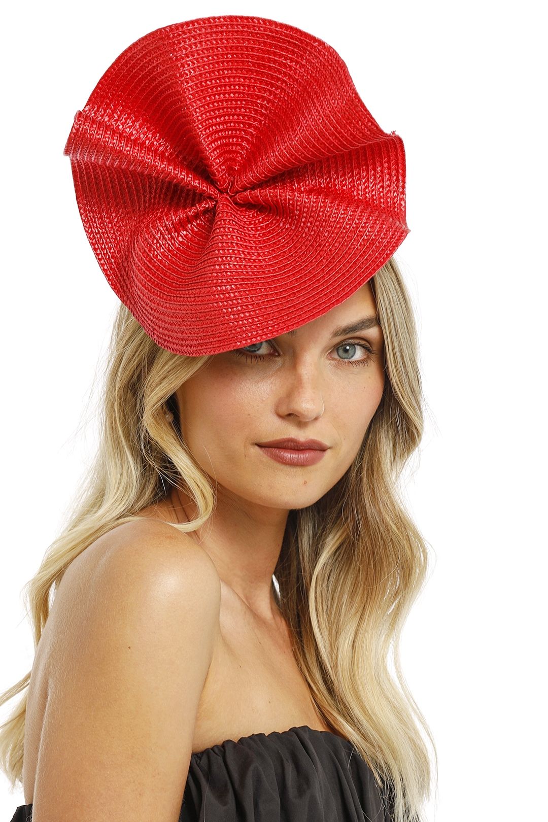 Zaria Fascinator in Red by Morgan and Taylor